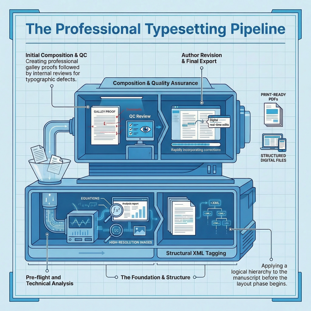 Professional Typesetting Services for Books & Journals