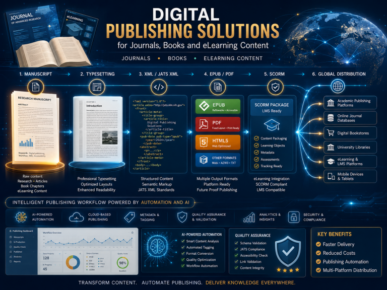 Digital Publishing Solutions for Journals, Books and eLearning Content