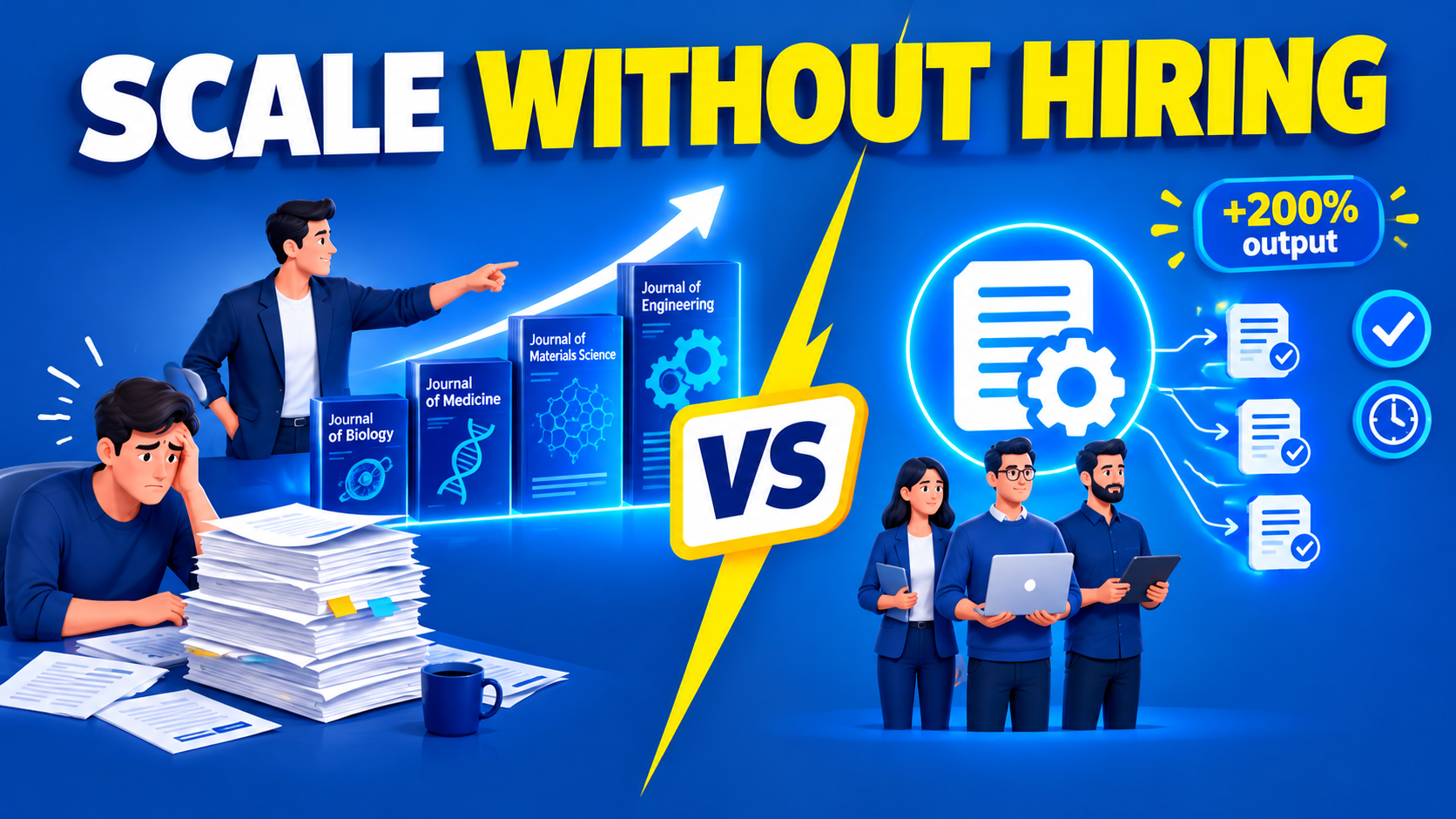 Outsourcing vs in-house automation for scaling journal production in 2026